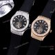 Best Replica Hublot Full Diamond Watch Rose Gold Black Dial Black Leather Strap (9)_th.jpg